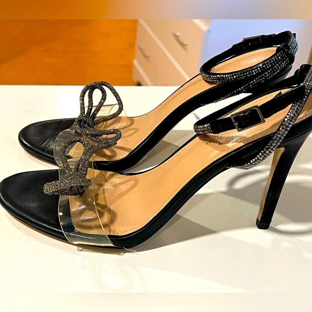 BCBG open toes shoes.